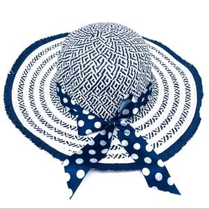 Women’s Beach Summer Sun Floppy Hat W/Ribbon